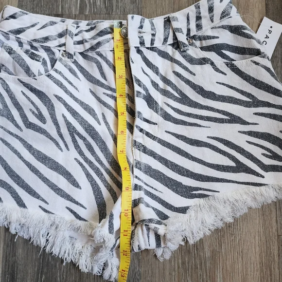 NWT PACSUN HIGH RISE FESTIVAL SHORTS - Picture 6 of 16
